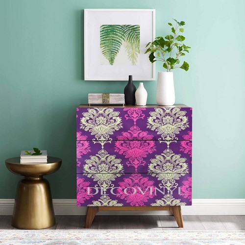 10m damask fablon - 10m,