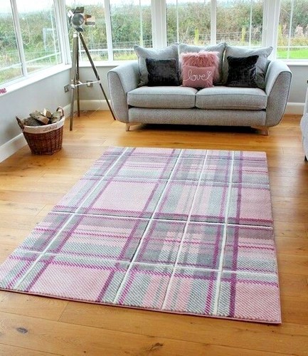 New pink tartan - new, small