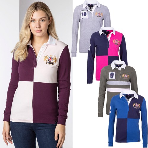 Womens rugby polo shirt long - womens,