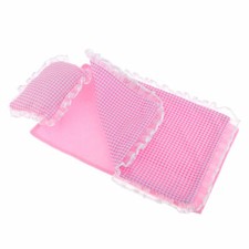 Lots 3 Lovely Bedding Sheet and for 25cm MellChan Dolls Bedroom Supplies