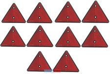 10 X Screw on Triangle