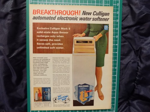 1967 print culligan - print, ad