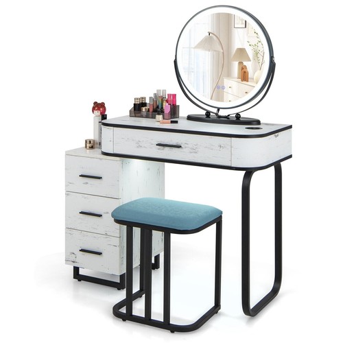 Dressing table vanity set - dressing,