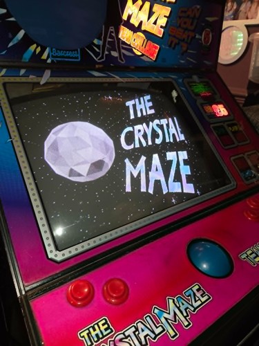 Crystal maze coin operated - maze,