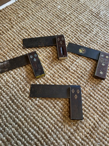 Vintage wooden set squares - ,