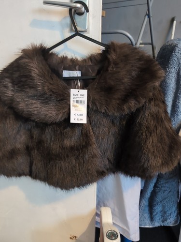 Quiz faux fur wrap - faux,