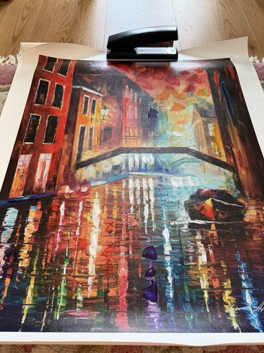 Canals venice oil painting - of,
