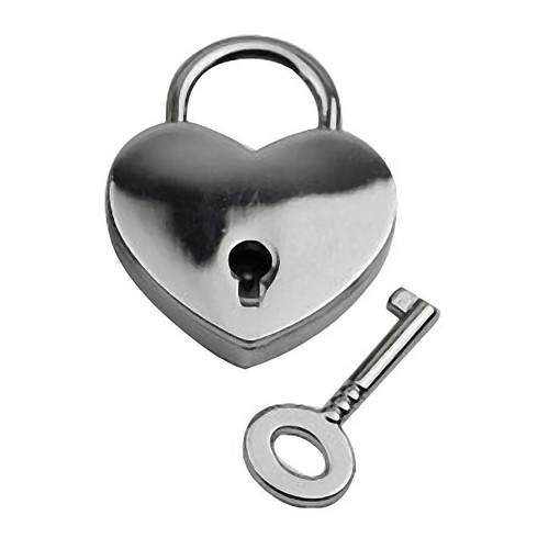 Padlock accessories lock - accessories, heart