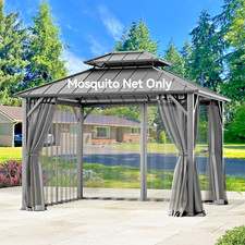 Gazebo Mosquito Netting
