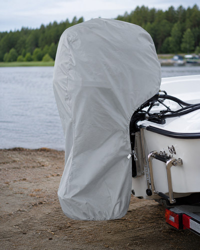 Grey universal outboard motor - universal,