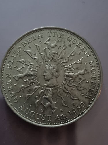 British commemorative crown - british,