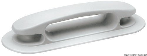 Rib grab cleat molded handle - rib,