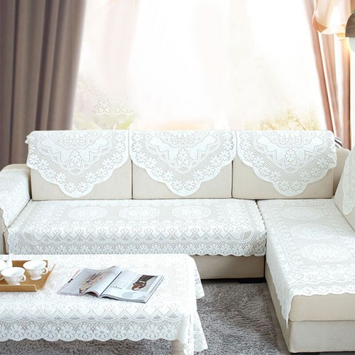 Sofa towel cover lace - sofa,