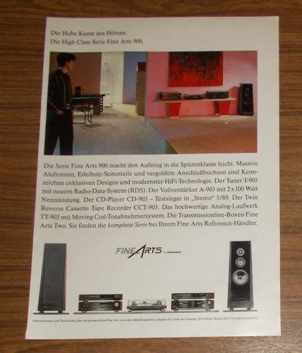 Rare advertising grundig - advertising,
