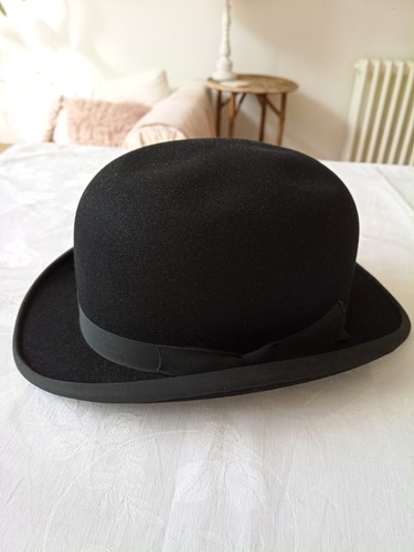Dunn vintage black bowler - dunn&co,
