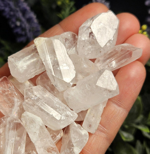 Pink danburite crystal - pink,