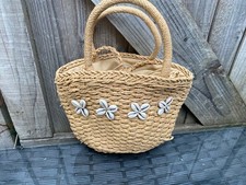 PRIMARK NATURAL WOVEN/RATTAN