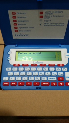 Lexibook electronic dictionary - lexibook,