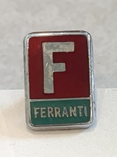 Vintage ferranti metal - ferranti, badge