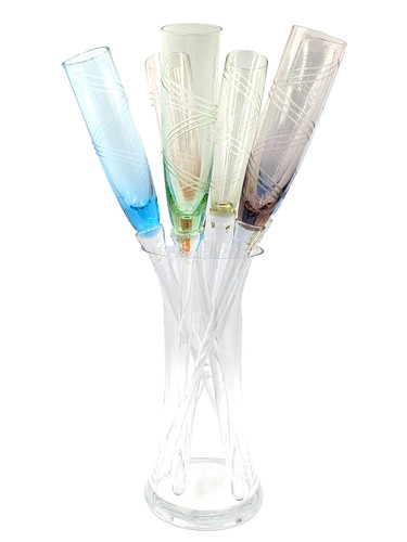 Champagne long stem flute - champagne,