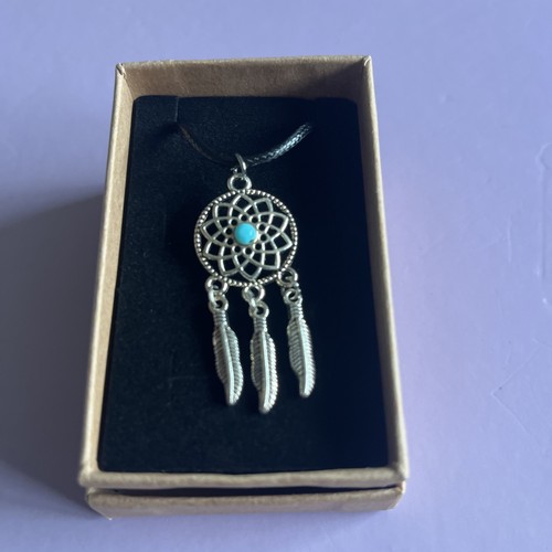 Dream catcher charm necklace - catcher,