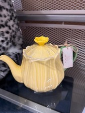 NEW Ocotea Home Yellow Teapot