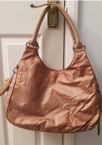 Kipling medium metallic gold