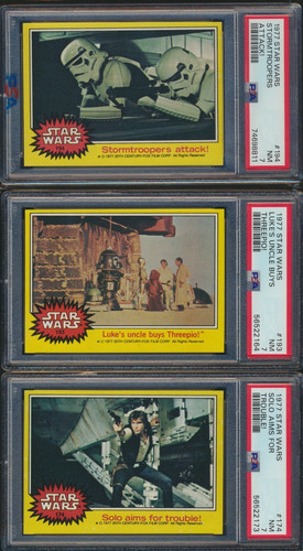 1977 star wars - star, series