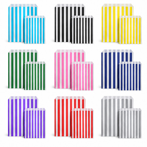 Candy stripe paper - bags, sweet