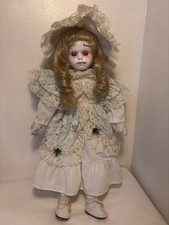 Porcelain Horror Doll Halloween Prop Scary OOAK