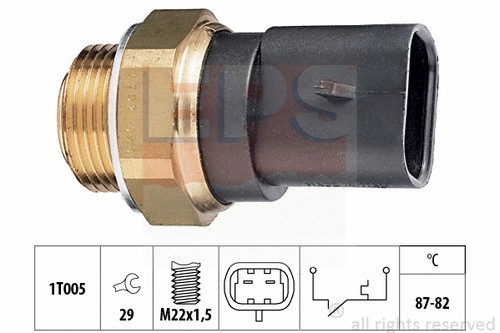 Temperature switch radiator - temperature,