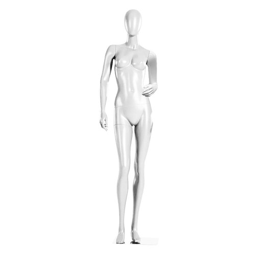 White female mannequin - white,