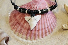 NEW LARGE SHARK TOOTH NECKLACE