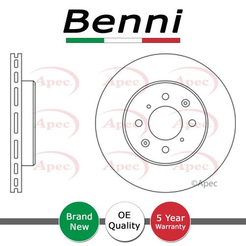 Brake disc front benni fits - brake,