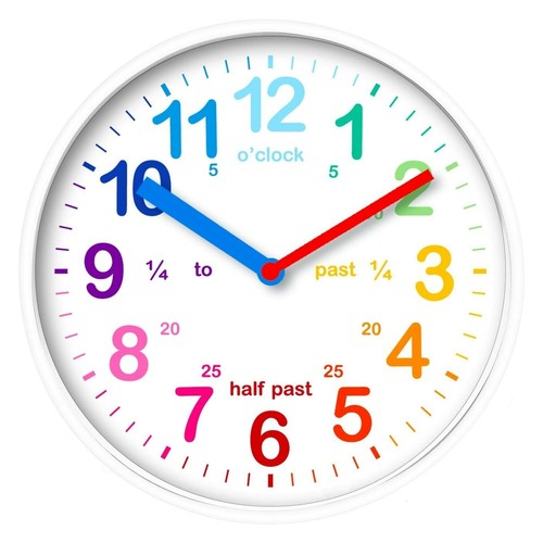 Time teach kids wall clock - time,