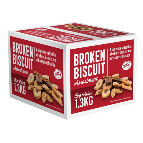Broken biscuit assortment box - broken,