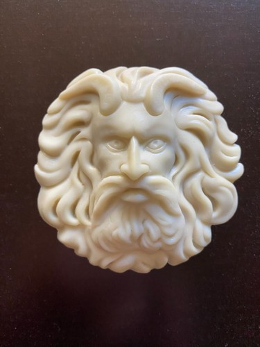 Oceanus greek sea god face - sea,