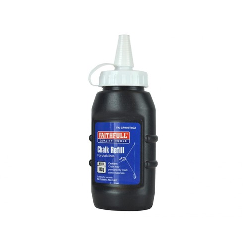 Faithfull faicpwhit4oz chalk - faithfull,