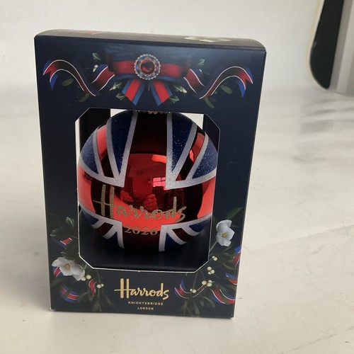 Harrods union jack bauble 2026 - jack,