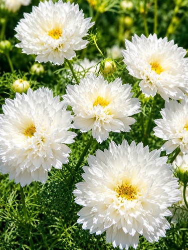 Cosmos double white - xl,