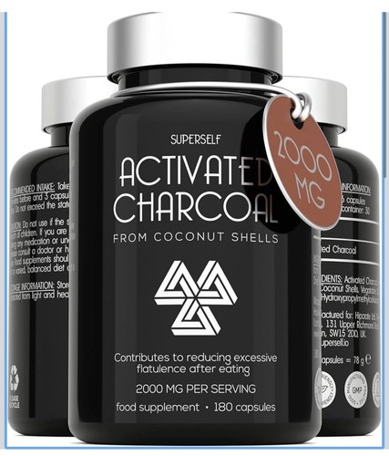 Activated charcoal tablets - charcoal,