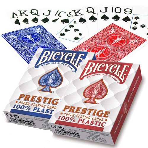 Decks bicycle prestige 100 - bicycle, 100%