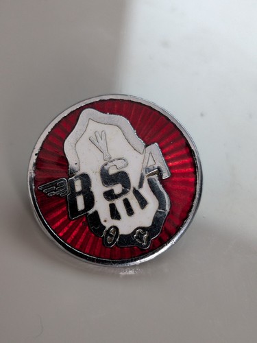 Vintage bsa motorcycles enamel - bsa,