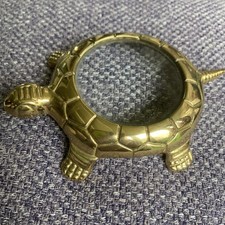 Brass Turtle Magnifying Glass