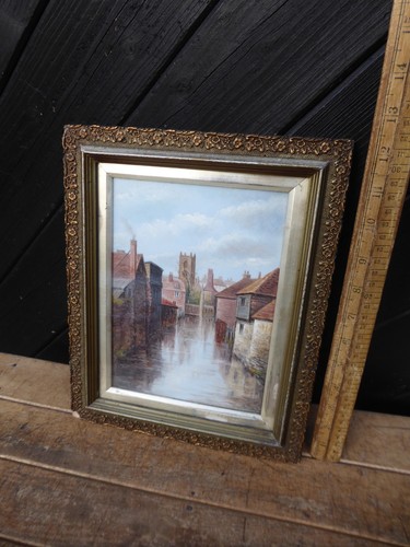 Antique oil painting - antique,