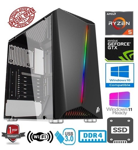 Ryzen gaming amd 5 - pc,