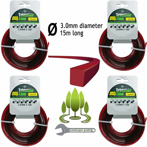 15m 3mm strimmer spool - 4, x