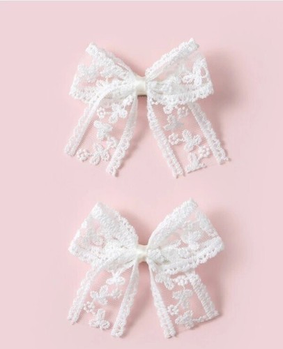 2pcs set girls white - 2pcs, mesh