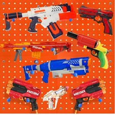 Skywin Wooden Peg Board Nerf