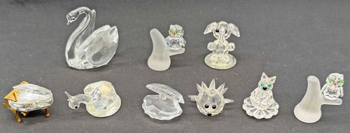 Lot small glass ornaments - 9,